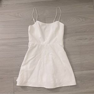 NWT Zara’s Mini White Dress